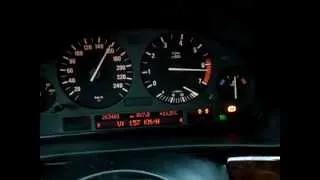 BMW 740i Automatic E38 0-240 kph