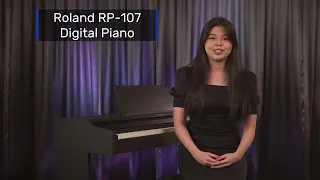 Roland RP107 (Digital Piano) Overview with Annice