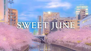 The refreshing feeling of summer's clear piano melody - Sweet June