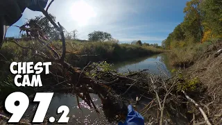 Beaver Dam On The Polish-German Border - Chest Cam - Manual Beaver Dam Removal No.97.2