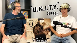 Dad & Son First Time Hearing Queen Latifah - "UNITY"