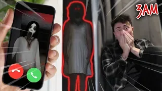 We Called SLENDERINA on FACETIME and She CAME TO MY HOUSE AT 3 AM!! [SCARY]