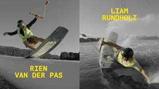 Wakeboarding w/ Rien van der Pas & Liam Rundholz