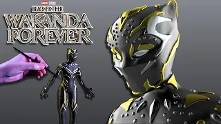 Sculpting Black Panther | WAKANDA FOREVER (Learning ZBrush in 24hrs)