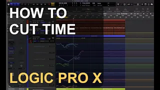 HOW TO CUT TIME : LOGIC PRO X : SINGLE FUNCTIONS