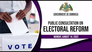Public Consultation on Electoral Reform