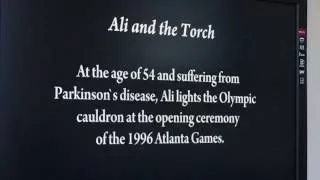 Ali & 1996 Olympic Torch Atlanta