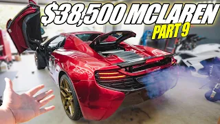 IT RUNS!!!!!!! THE $38,500 MCLAREN JUST FIRED UP!!