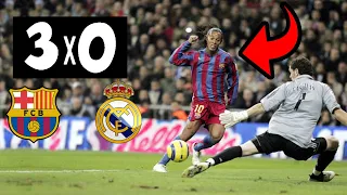 BARCELONA X REAL MADRID - 2005 | JOGO COMPLETO