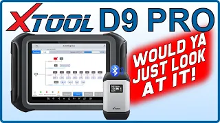 XTOOL D9 PRO Review. The Upgraded Version of D8 / A80 OBDII Diagnostic Scan Tool. DoIP & CAN FD