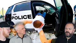 When Stealing A Police Car Goes Wrong | OFFICE BLOKES REACT!!