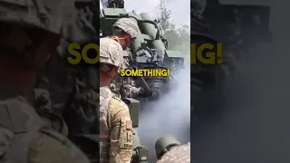 WW2 Veteran Firing a Howitzer for the first time since 1944 #militarylife