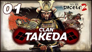 THE RISE OF THE TAKEDA! Shogun 2 Total War - Takeda Campaign #1