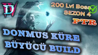 Diablo 4 | Sezon 4 Büyücü Build Donmuş Küre | PTR Nisan 2024