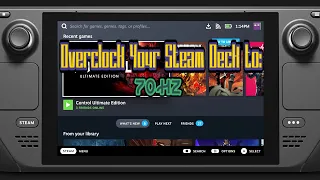 [Tutorial]- How to Overclock your Steam Deck's Display to 70Hz (70fps) EASY Guide!