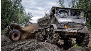 МОНСТРЫ бездорожья! Unimog и Бека-мобиль убивают Wrangler