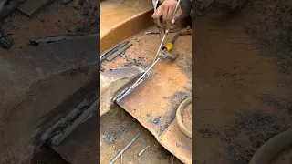 The easiest way of Root stick welding tricks #shorts #welding