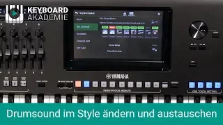 Den Drumssound im Style ändern und austauschen | Genos | Power-Tipp