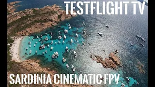 Sardinia Italy 2022 Cinematic Drone FPV