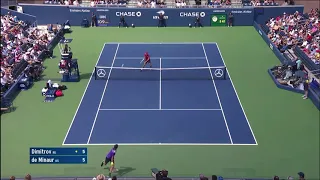 Dimitrov vs De Minaur Incredible Rally | US OPEN 2019