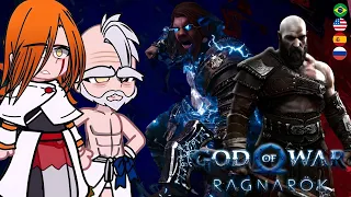 Gods | Record of Ragnarok | react to Kratos vs Thor | Part 1 |[🇧🇷🇺🇲🇪🇸🇷🇺]