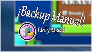 ¿Como proteger tu cuenta de Geometry Dash? (Backup Manual) Para PC (Todas las versiones. NO 2.2)