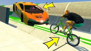 GTA 5 ONLINE 🐷 ZENTORNO VS BMX !!! 🐷 LTS 🐷DAJE !!