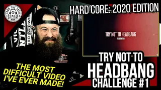 ROADIE REACTIONS | Try Not To Headbang Challenge #1 - "Try Not To Headbang Challenge | 2020 Edition"