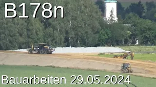 B178n Bauarbeiten 2024-05-29 Oberseifersdorf / Oderwitz