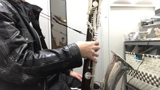 G.Gershwin : Summertime Performed on Contrabass clarinet