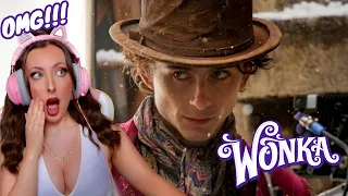 OMG.... WONKA 2023 OFFICIAL TRAILER REACTION | ft. Rowan Atkinson, Hugh Grant, Matt Lucas + more!