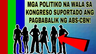 MAS LALO PANG DUMAMI ANG SUPPORT NG ABS-CBN FRANCHISE 2021! KILALANIN...