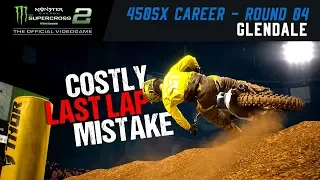 Supercross The Game 2 - A Late Race Challenge! - 450 Career Episode 4