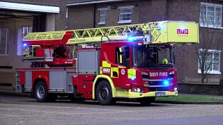 London Fire Brigade Turnout - G301 G303 Wembley