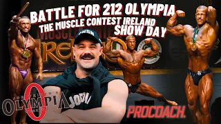 MUSCLE CONTEST IRELAND | 212 OLYMPIA BATTLE / PART 2 SHOW DAY