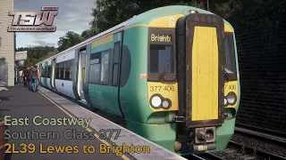 2L39 Lewes to Brighton - East Coastway - Class 377 - Train Sim World 2020