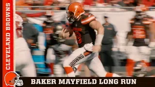 Baker Mayfield long run vs. Tampa Bay | Cleveland Browns