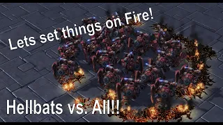 15 Hellbats vs. all units! Will it burn?