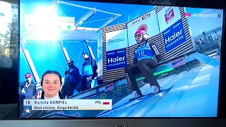 Kamila Karpiel 97,5m! MŚ Seefeld 2019 - KONKURS INDYWIDUALNY
