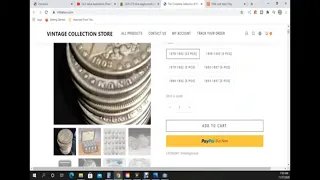 Worst Scam COIN COLLECTION Ad On Facebook