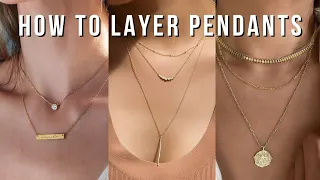 3 Simple Tips to Layering Pendant Necklaces