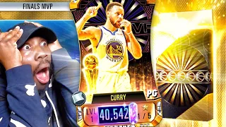 GALAXY OPAL FINALS MVP STEPH CURRY PACK OPENING! NBA 2K Mobile Season 4