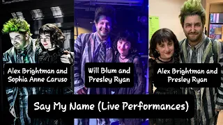 Live Performances Of "Say My Name" From Beetlejuice