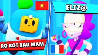 ECCO il NOME dei BRAWLER in ALTRE LINGUE! Brawl Stars ITA