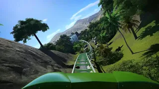 Front Seat POV on a 110mph, 7 Inversion Jungle Roller Coaster!