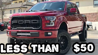 BEST Mods & Upgrades for LESS Than $50 for 2015-2017 F150
