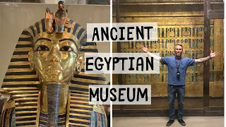 We saw Mummies!! Ancient Statues + More - Egyptian Museum in Cairo - Three Continent Cruise