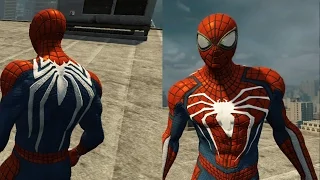 Insomniac PS4 Spider-man Free Roam Gameplay - The Amazing Spider-man 2 (PC) MOD