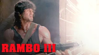 'Rambo's Gun & Grenade Onslaught' Scene | Rambo III