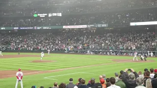 Edwin Diaz Mariners Strike Out Mike Trout